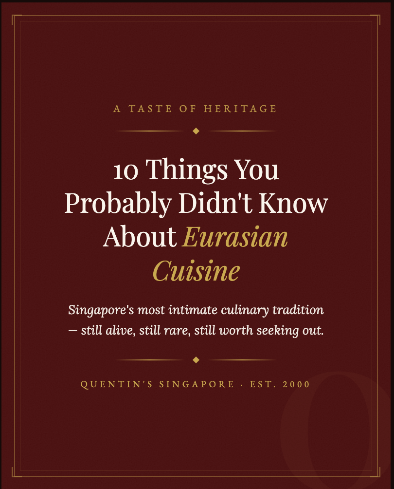 10 Things You Probably Didn't Know About Eurasian Cuisine