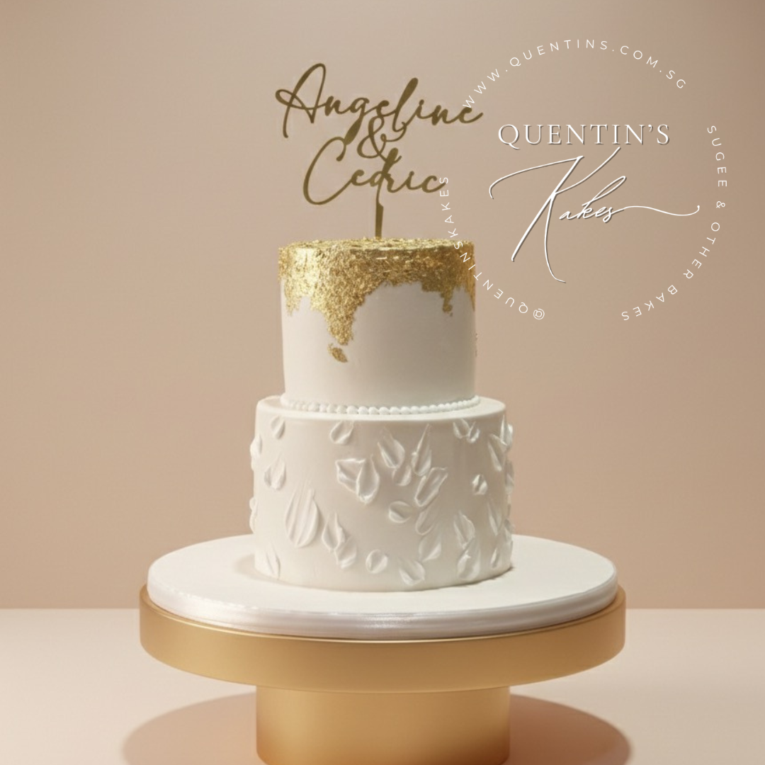 Wedding Cakes Singapore | Custom & Elegant Wedding Cakes – Quentin’s