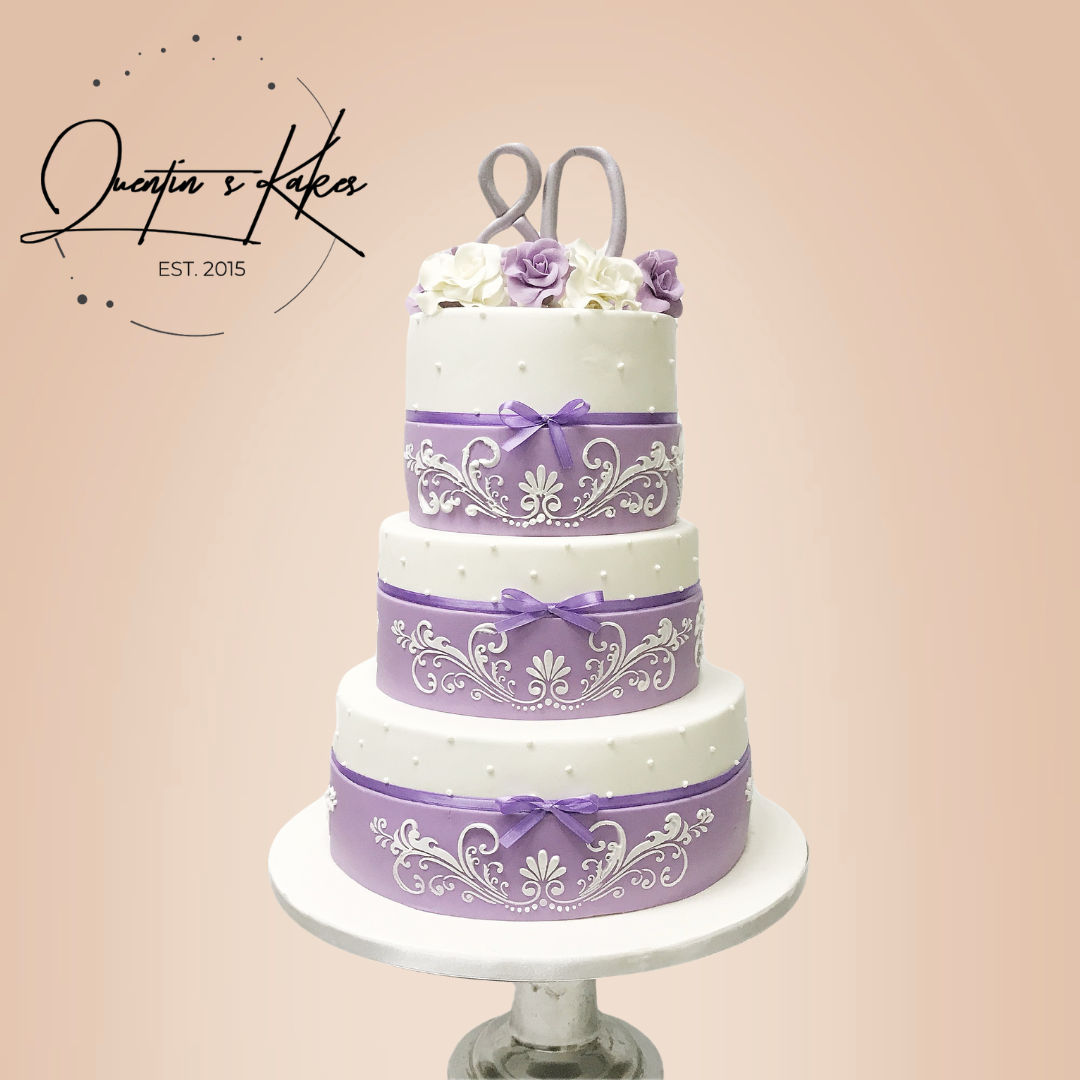 Lavender Lace Delight