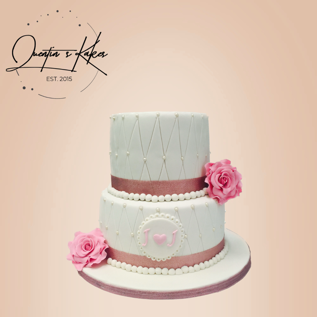 Dainty Pink &amp; White