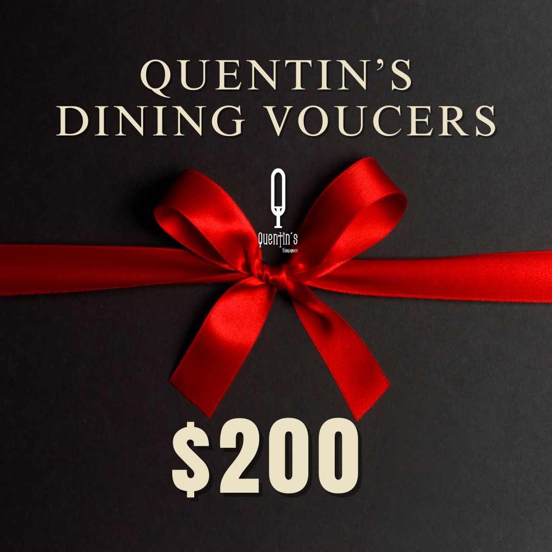 Quentin’s Dining Voucher – Redeemable at Ceylon Road or Sentosa