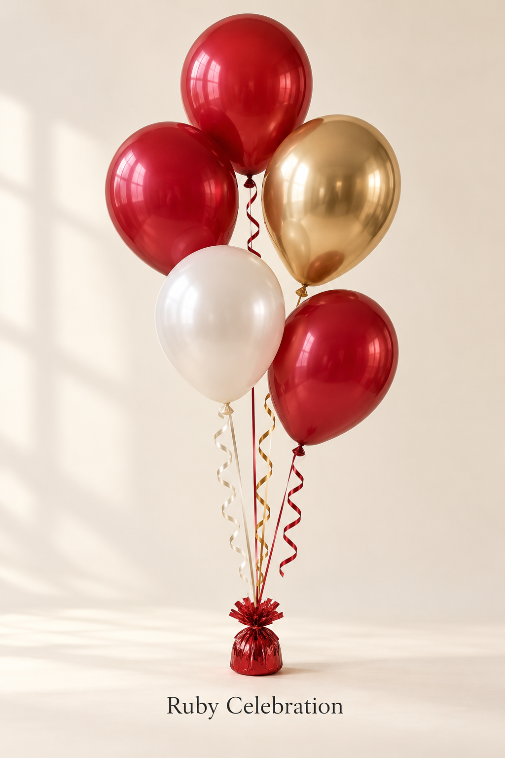 Classic Balloon Bouquets – 5 Helium Balloons
