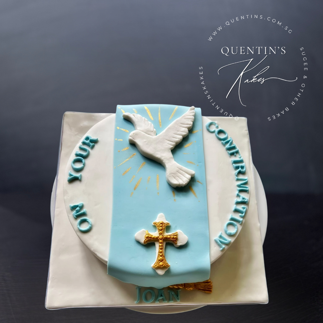 Divine Confirmation Cake