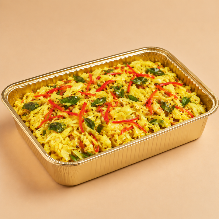 Turmeric Cabbage Mini Buffet Tray (8–10 Pax)