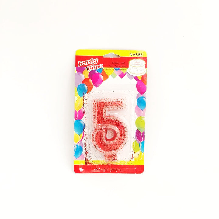 Party Time Candle (Glittered)