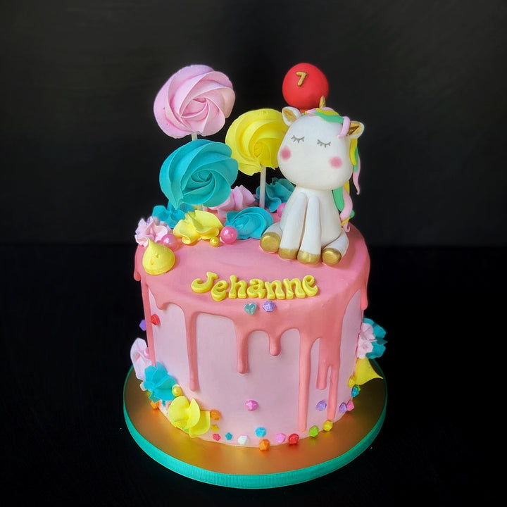 Unicorn Candy Cake