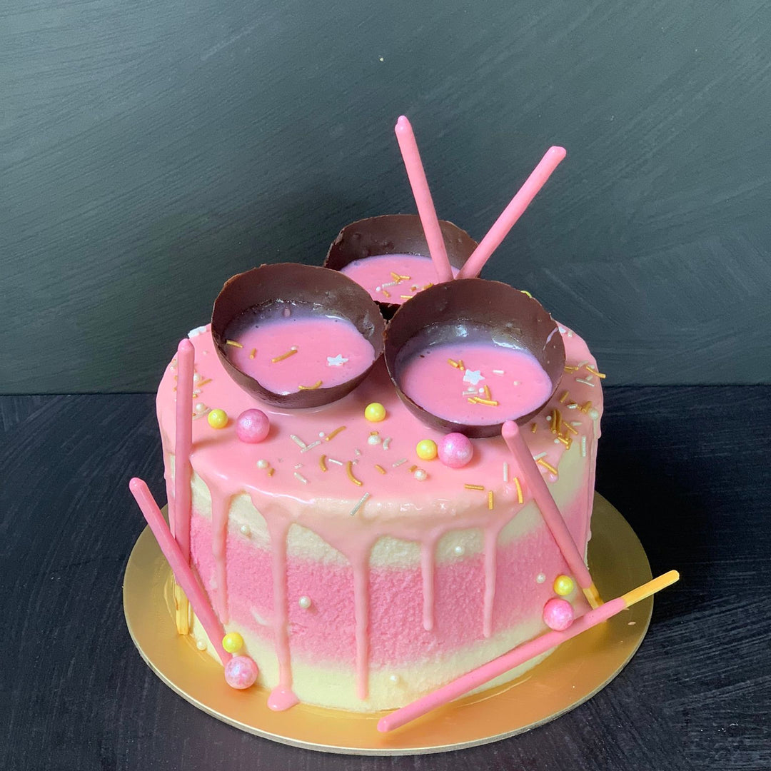 Pop of Party Cake