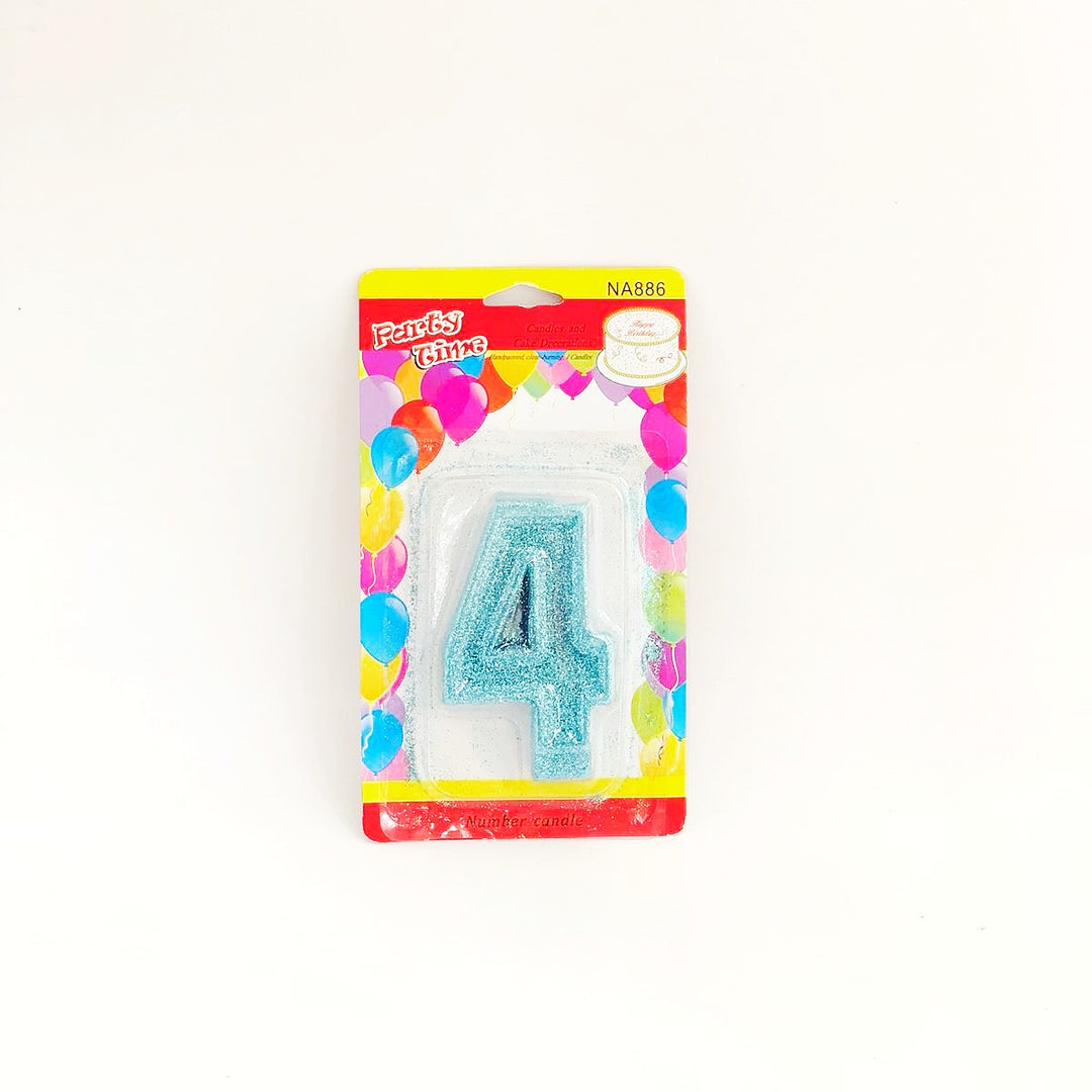 Party Time Candle (Glittered)