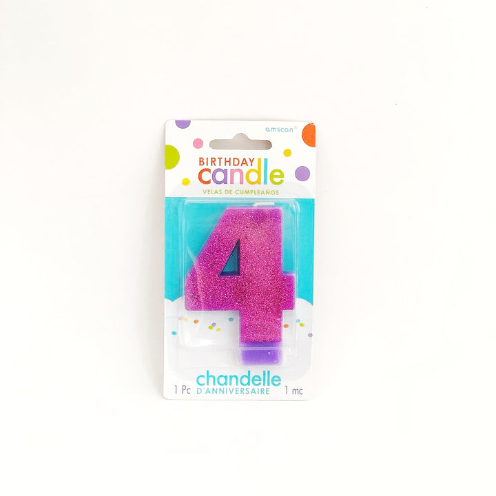 Amscan Candle (Glittered)