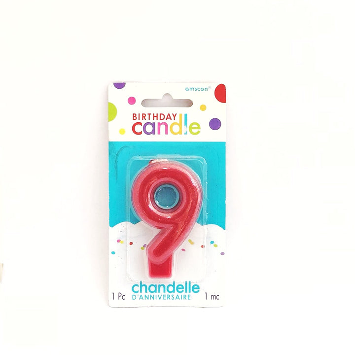 Amscan Candle (Slightly glittered)