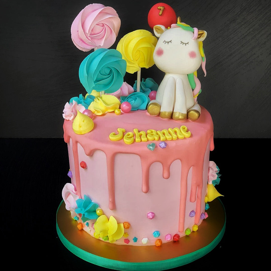 Unicorn Candy Cake
