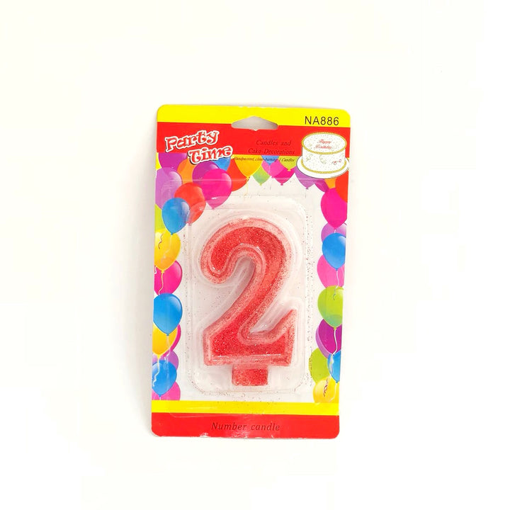 Party Time Candle (Glittered)