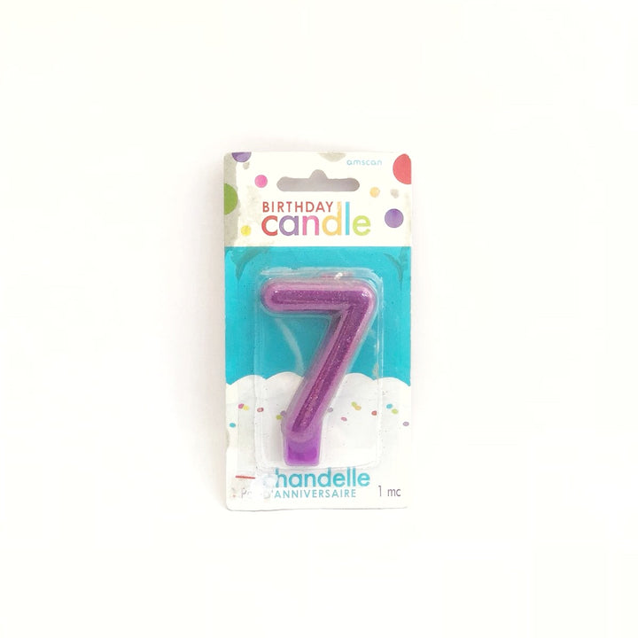 Amscan Candle (Slightly glittered)