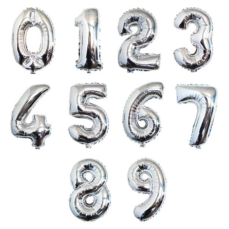 Number Foil Balloons