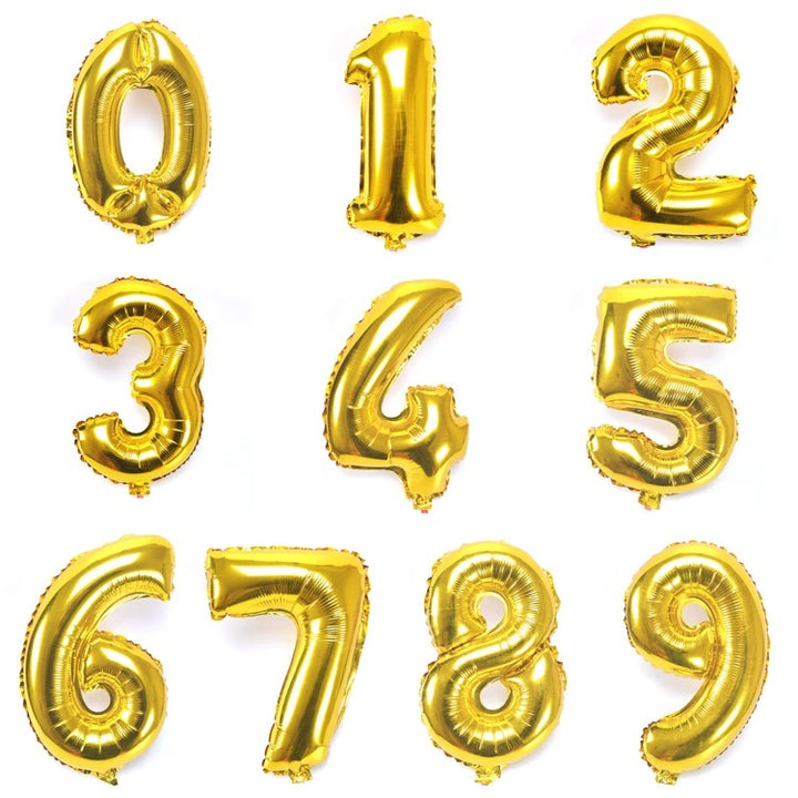 Number Foil Balloons