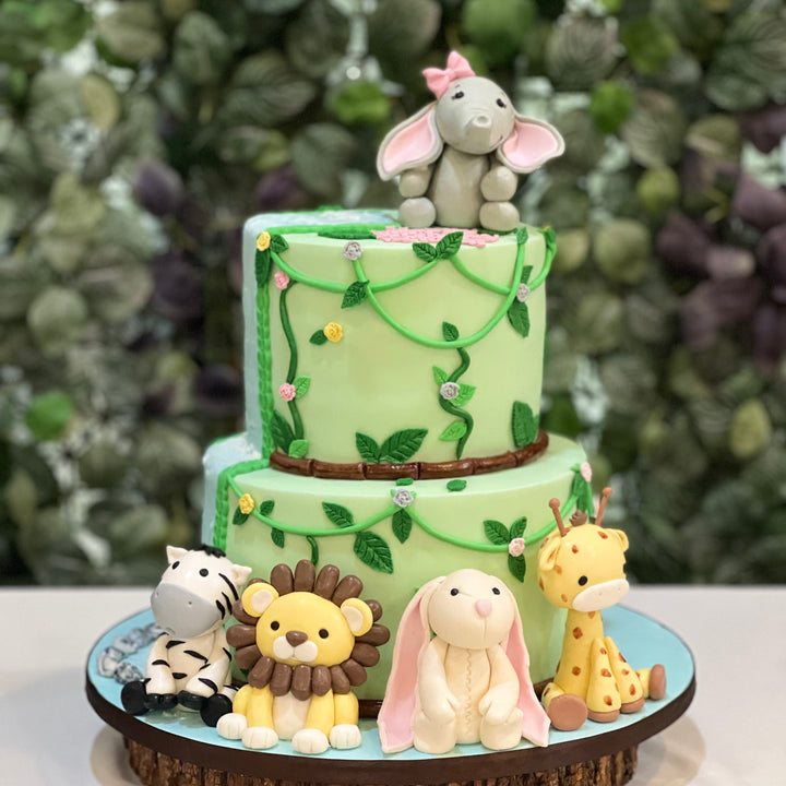 Animal Safari Cake