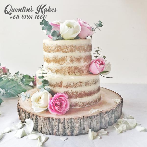Elegant Naked Cake
