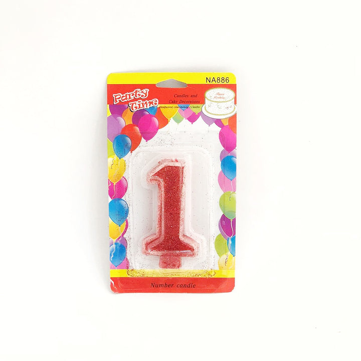 Party Time Candle (Glittered)