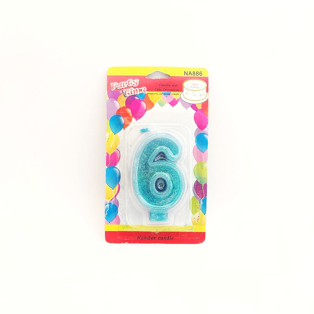 Party Time Candle (Glittered)