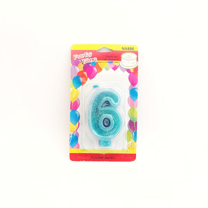 Party Time Candle (Glittered)