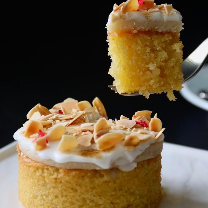 Sugee Cake Slice