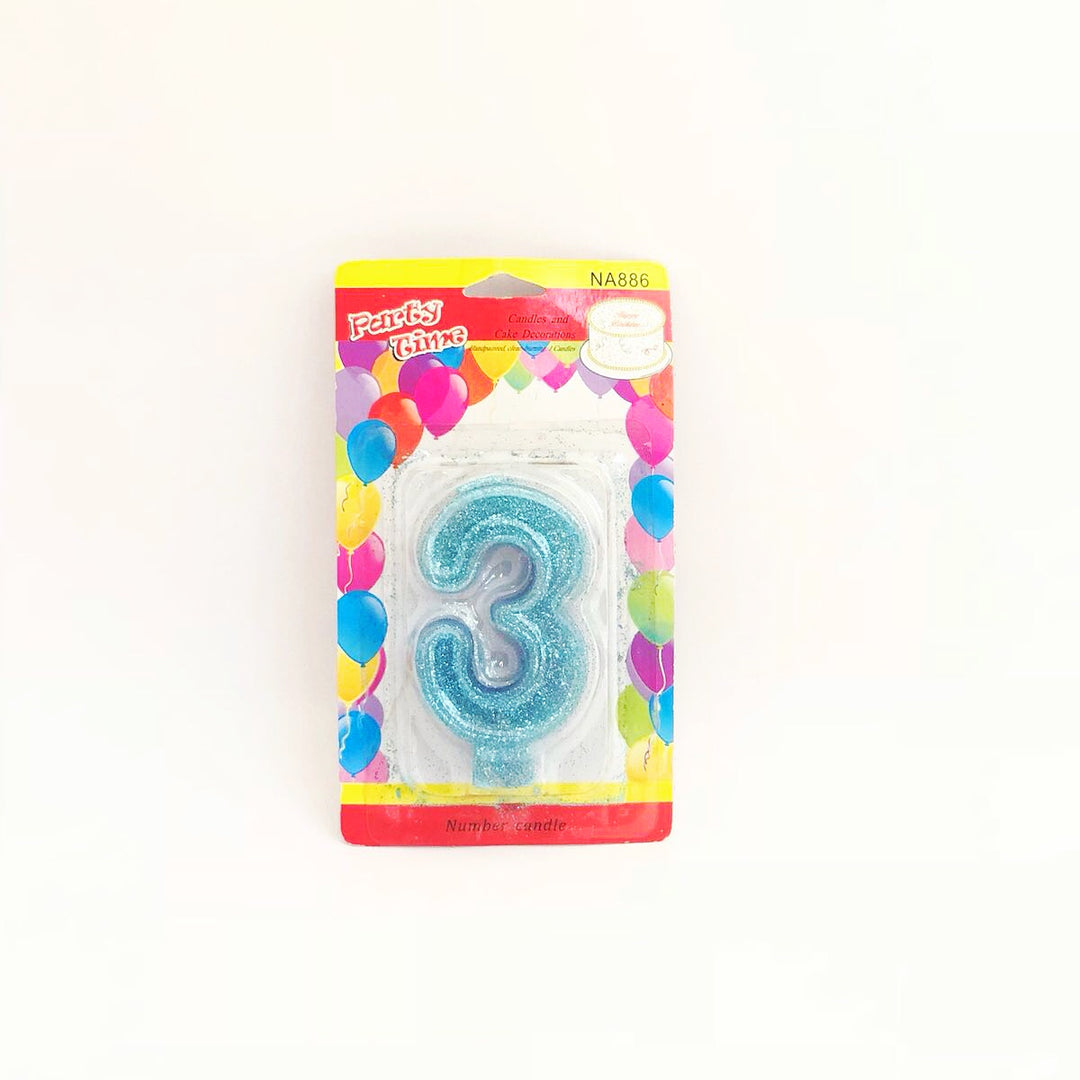 Party Time Candle (Glittered)